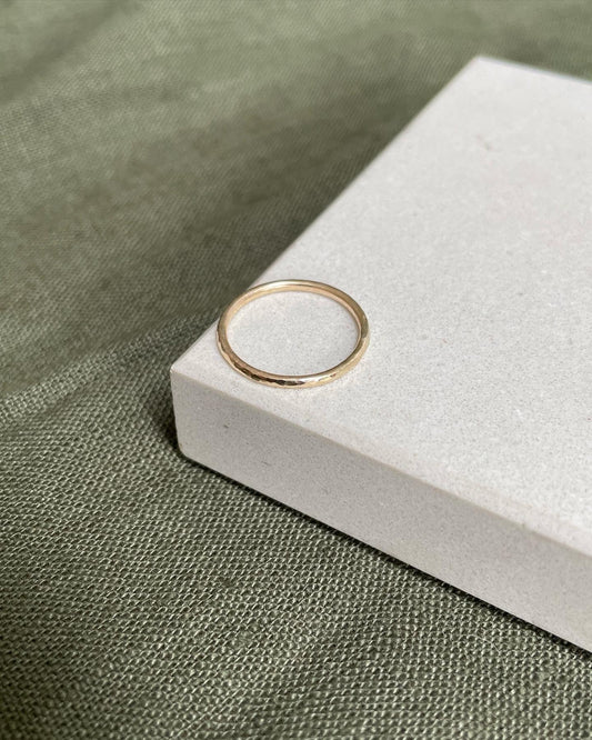 Gold Dainty Stacking Ring