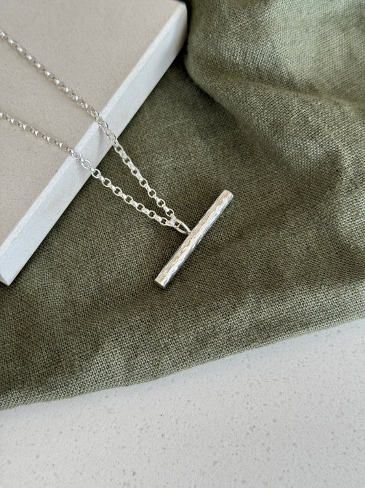 Chunky T Bar Necklace