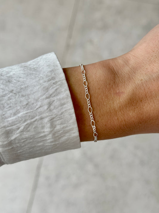 Figaro Chain Bracelet