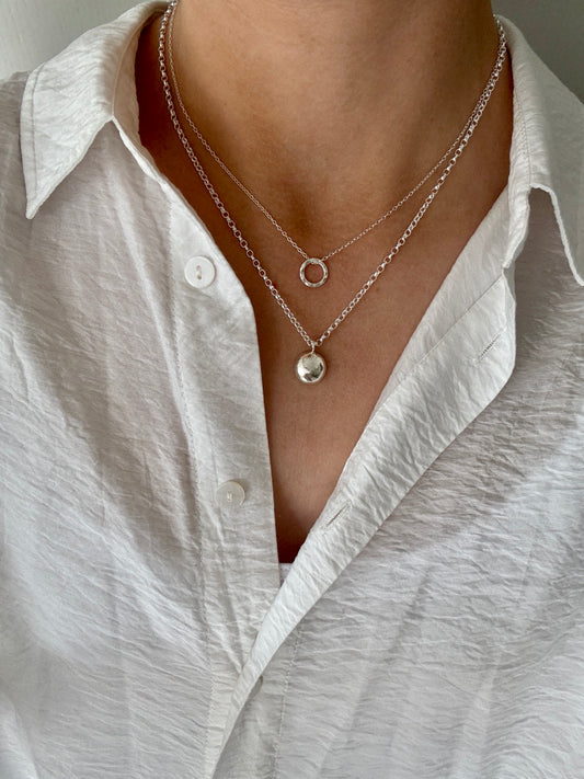Dainty Circle Necklace