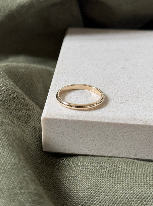 9ct Gold Polished Ring