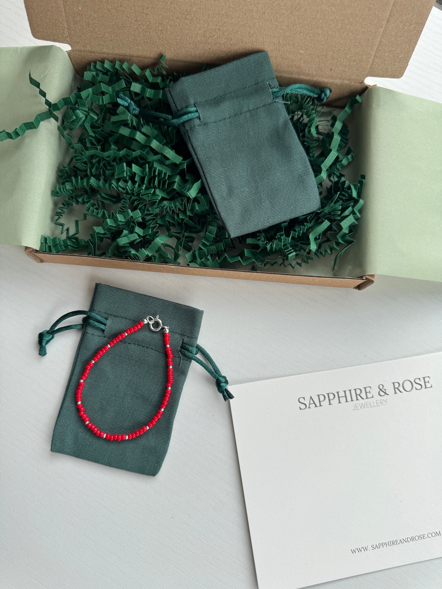 Summer Red Bracelet