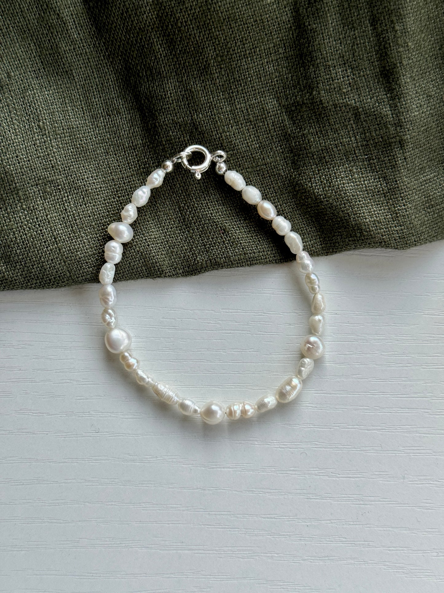 Mixed Pearl Bracelet