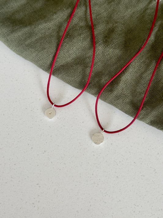 Personalised Cord Necklace