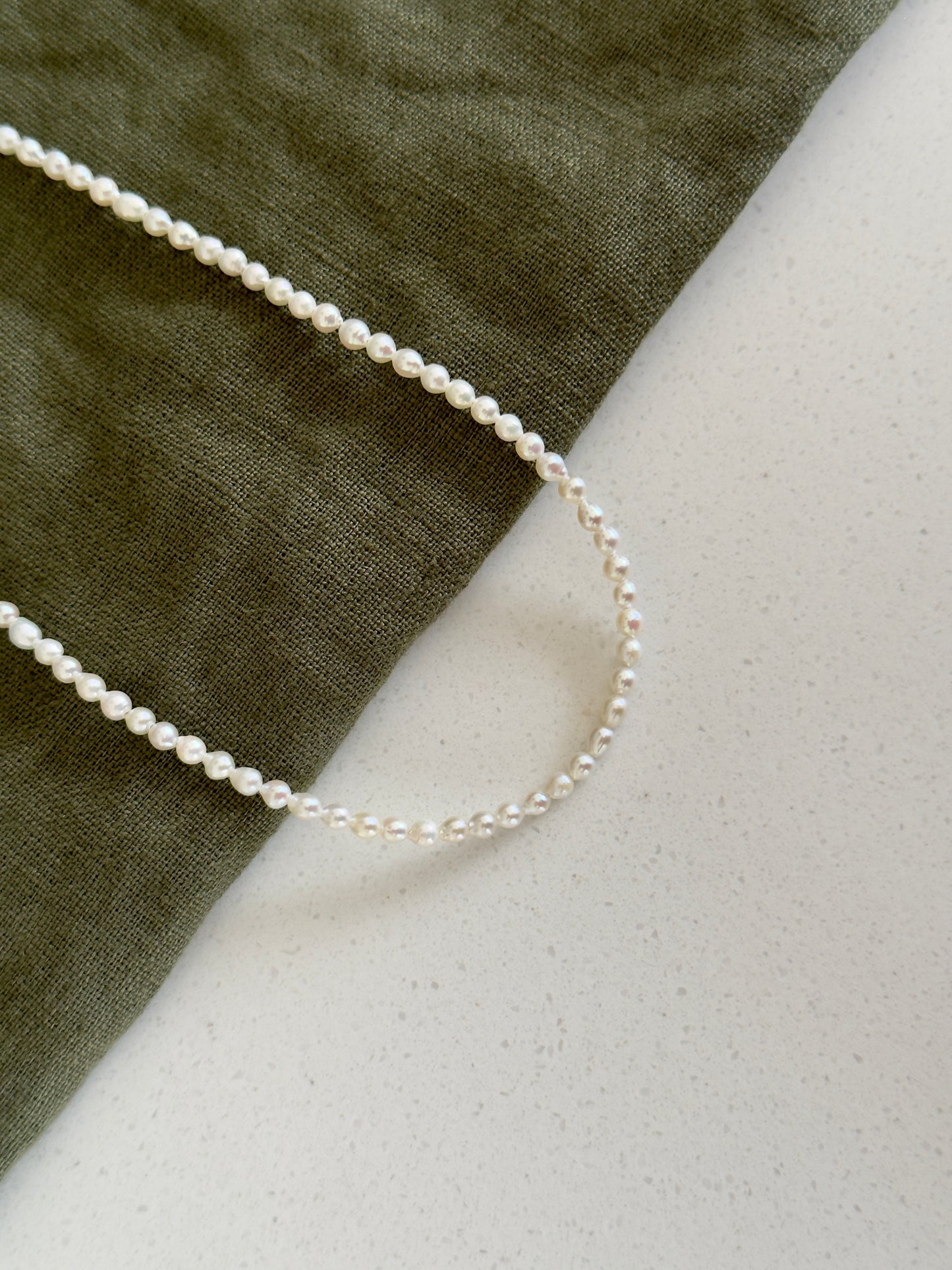 Mini Pearl Necklace