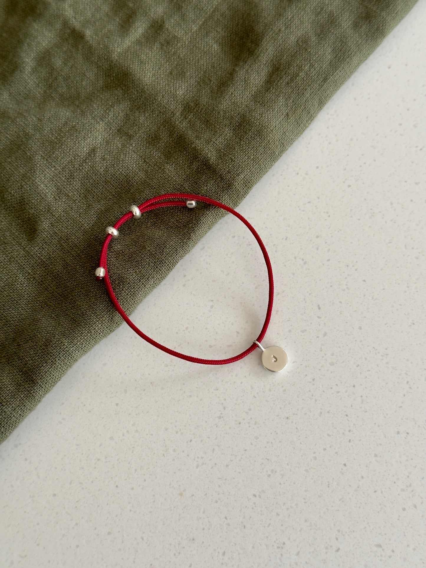 Personalised Cord Bracelet