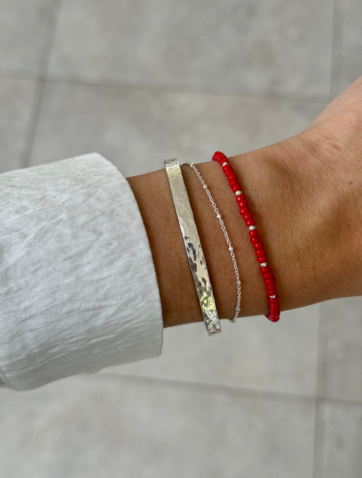 Summer Red Bracelet