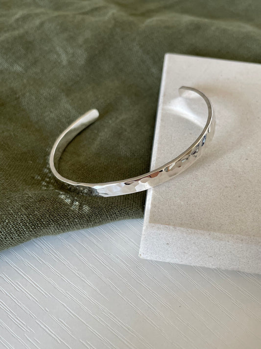 Hammered Cuff