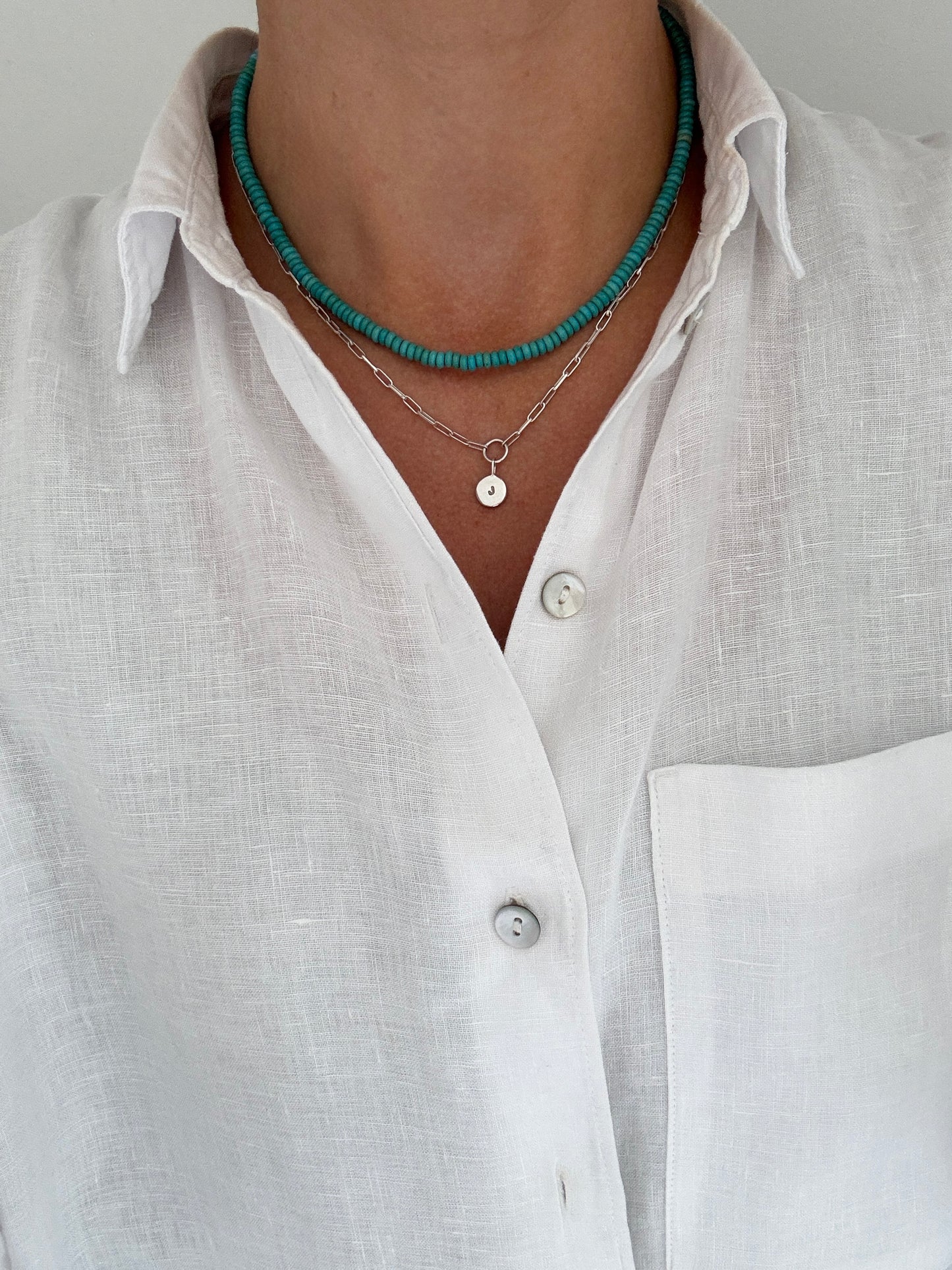 Turquoise Beaded Necklace