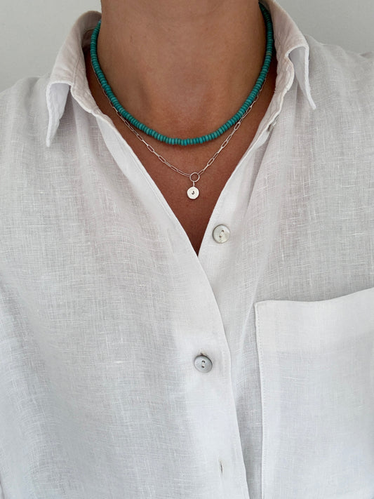 Turquoise Beaded Necklace