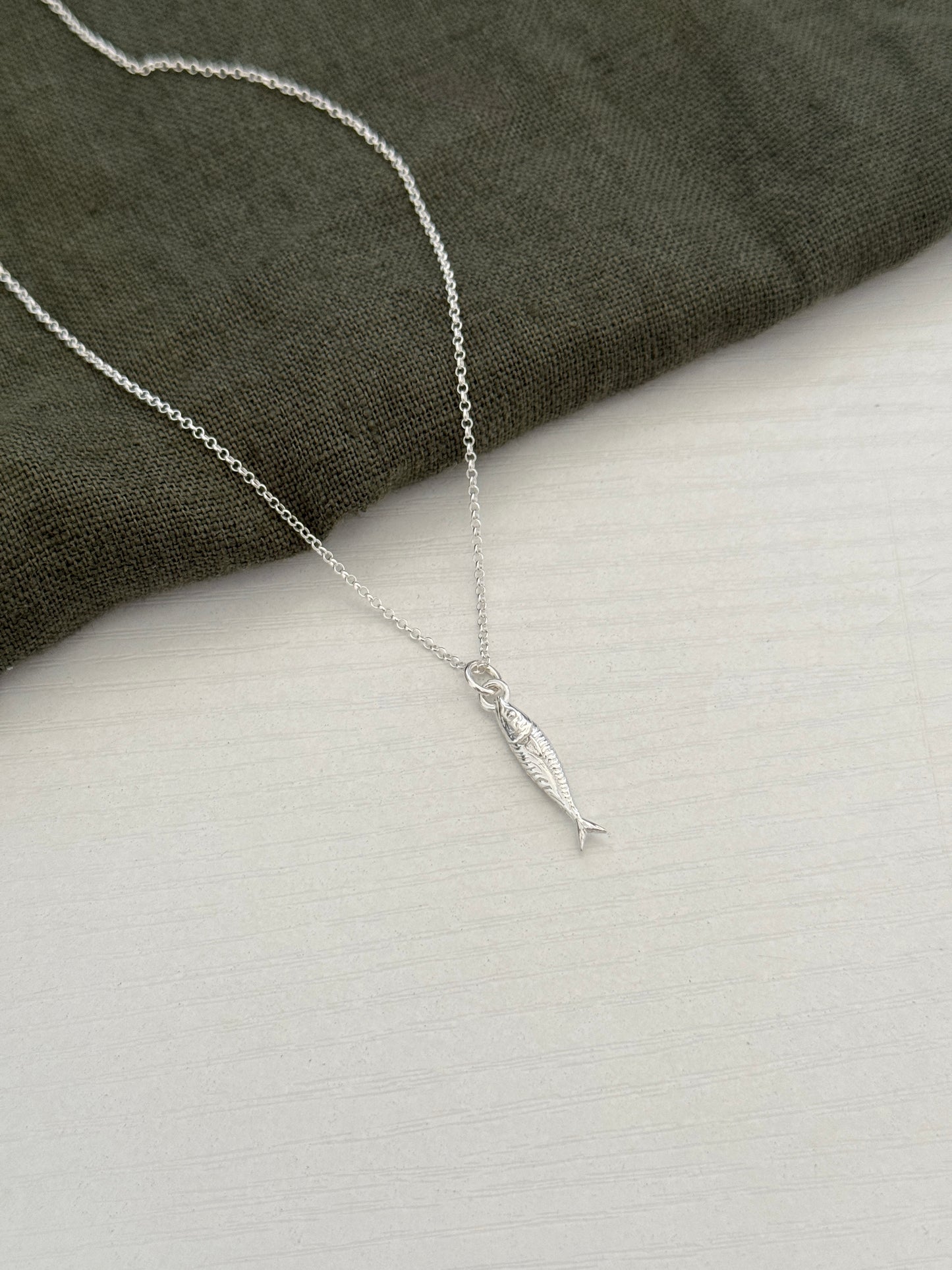 Silver Fish Pendant