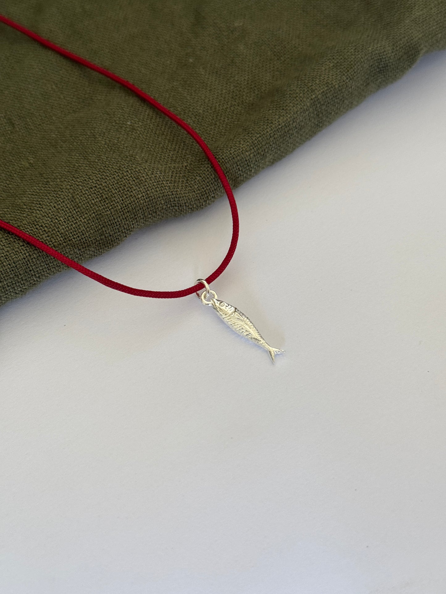 Silver Fish Pendant