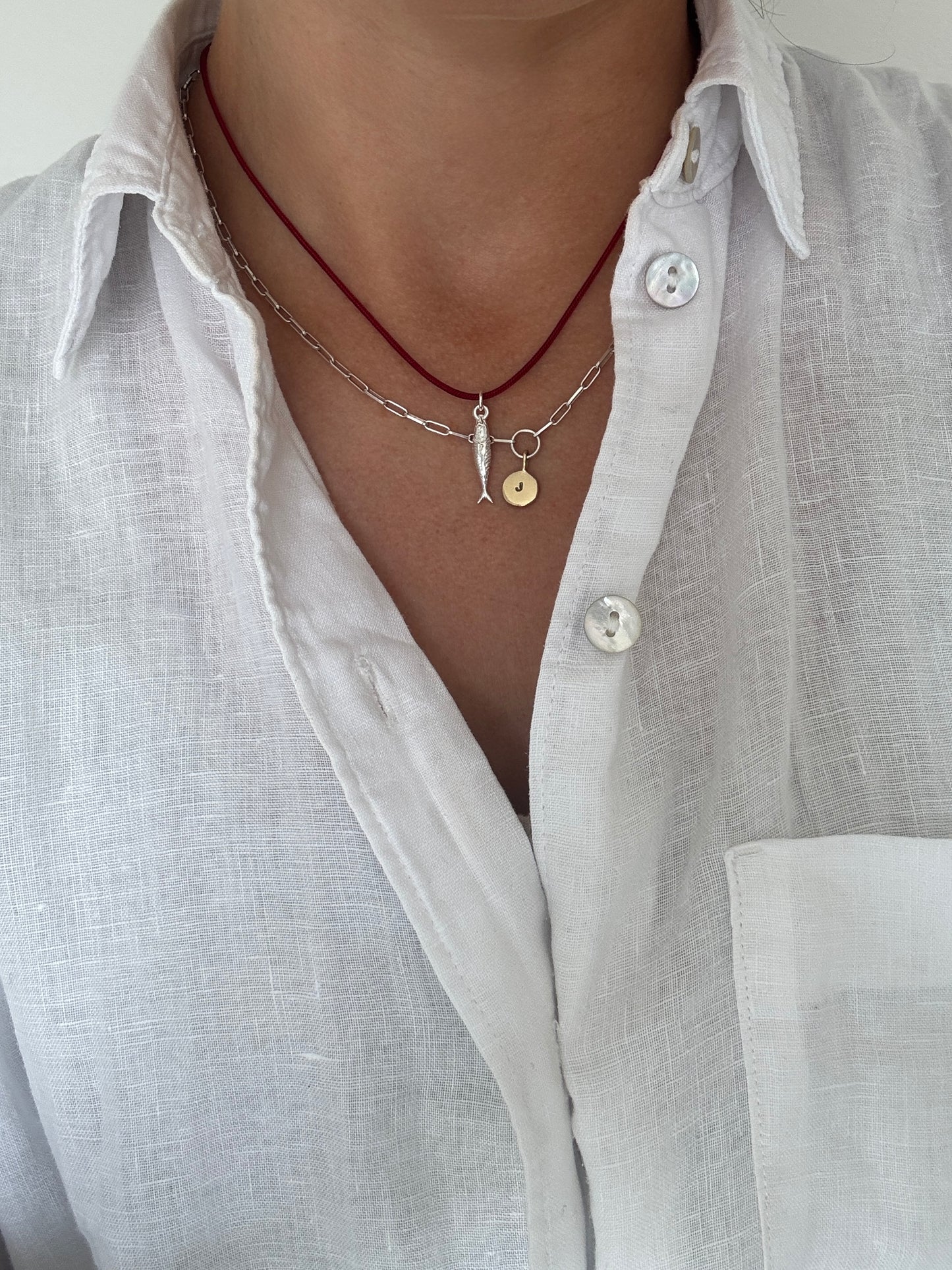 Silver Fish Pendant