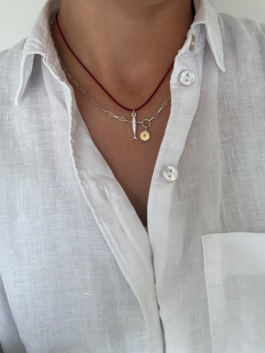 Silver Fish Pendant