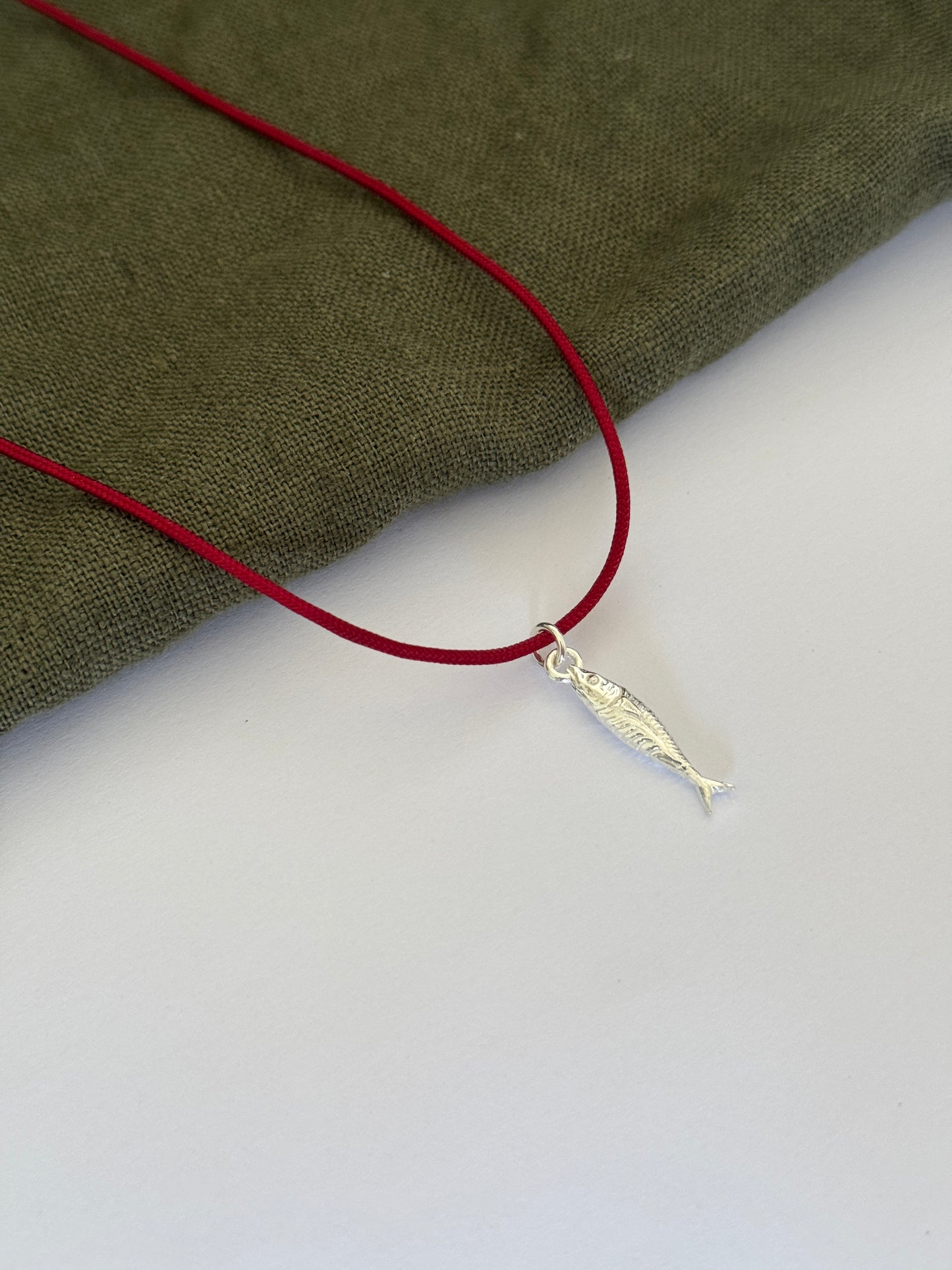 Silver Fish Pendant