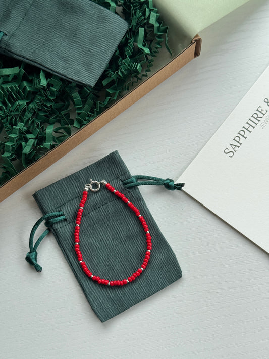 Summer Red Bracelet