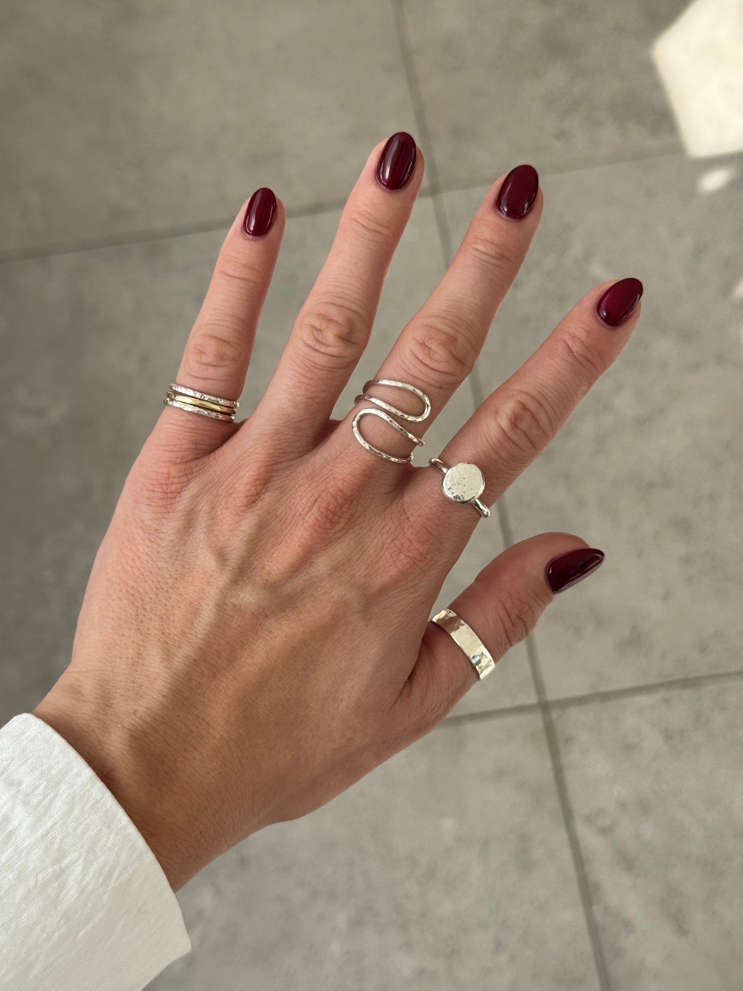 Wide Stacking Ring