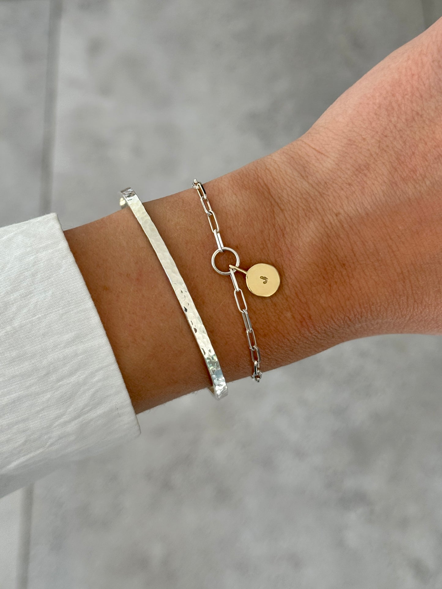 Signature Mixed Metal Bracelet