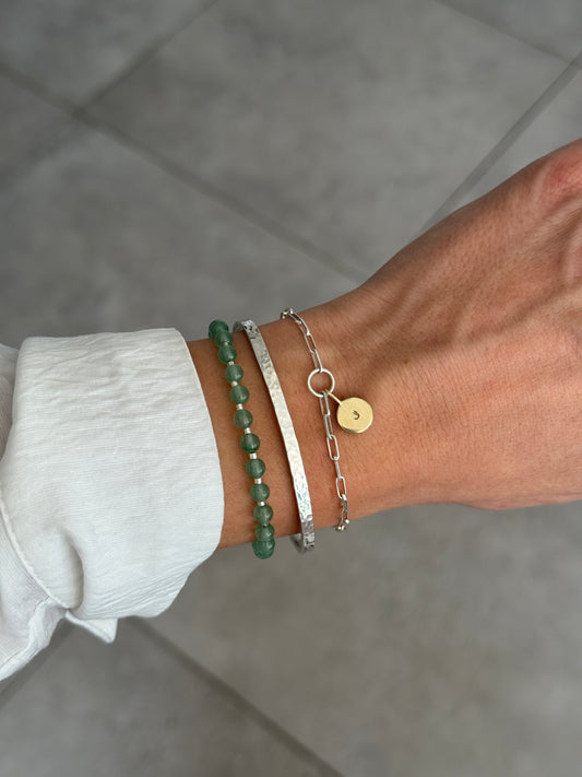 Green and Silver Bracelet
