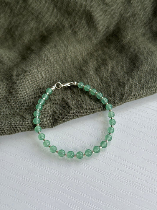 Green and Silver Bracelet