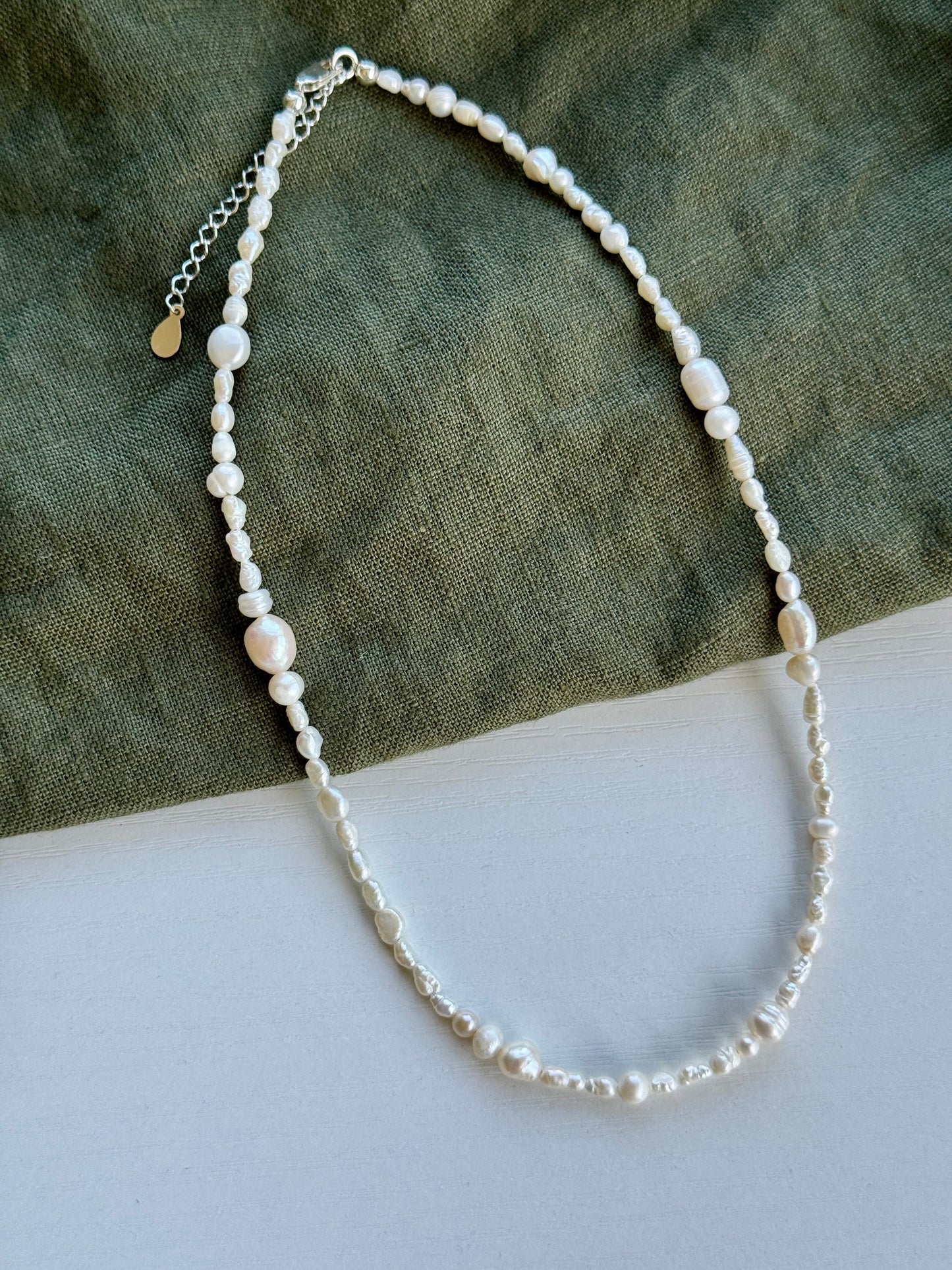 Mixed Pearl Necklace