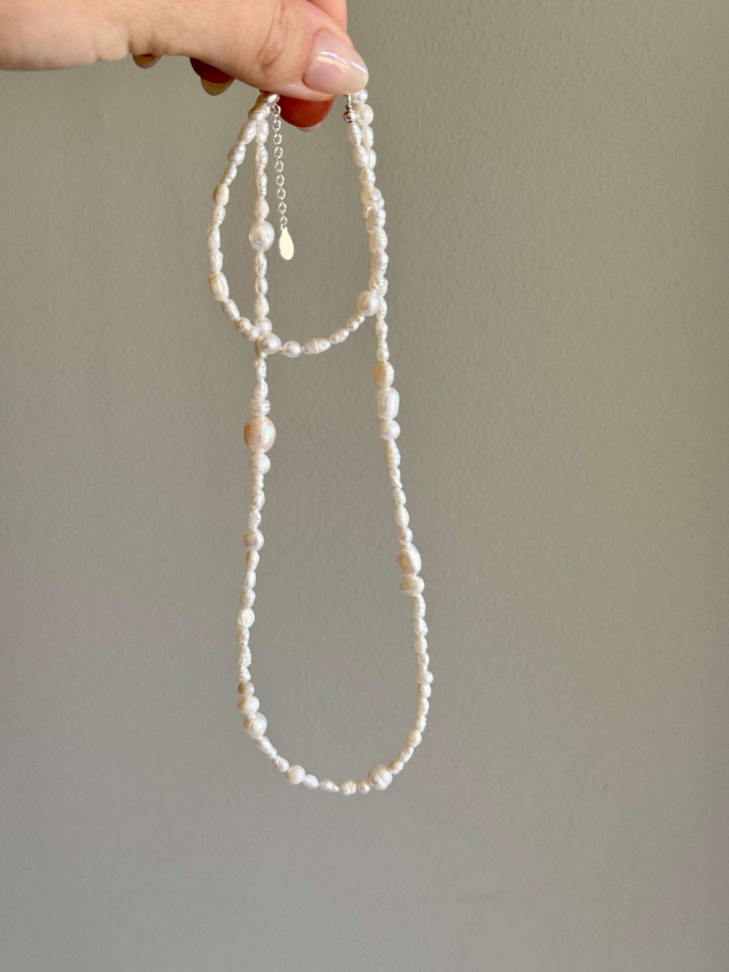 Mixed Pearl Necklace