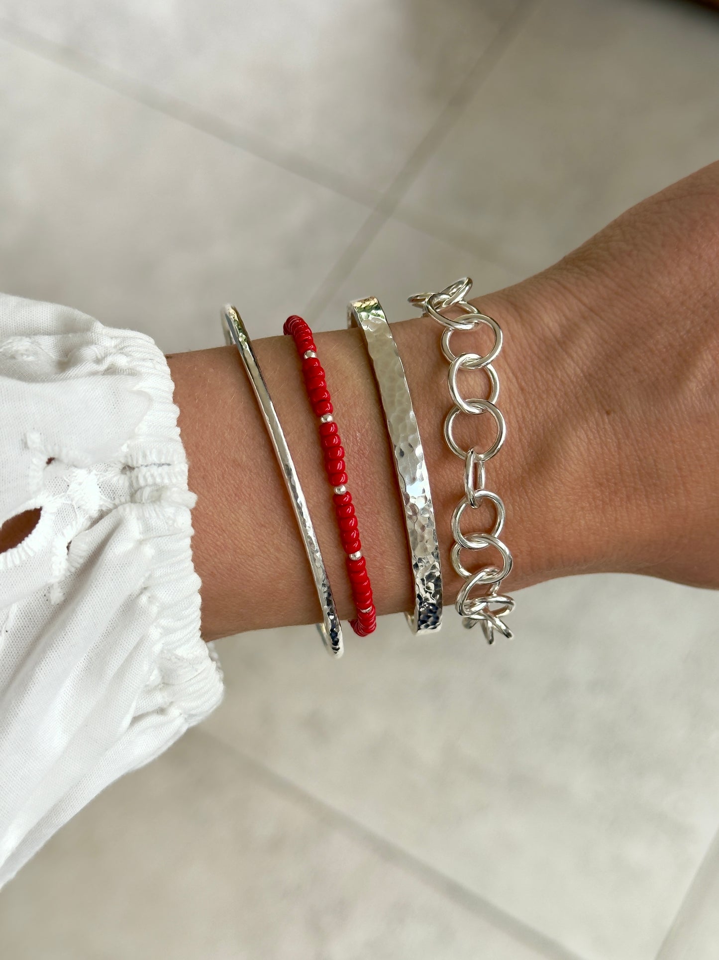 Summer Red Bracelet