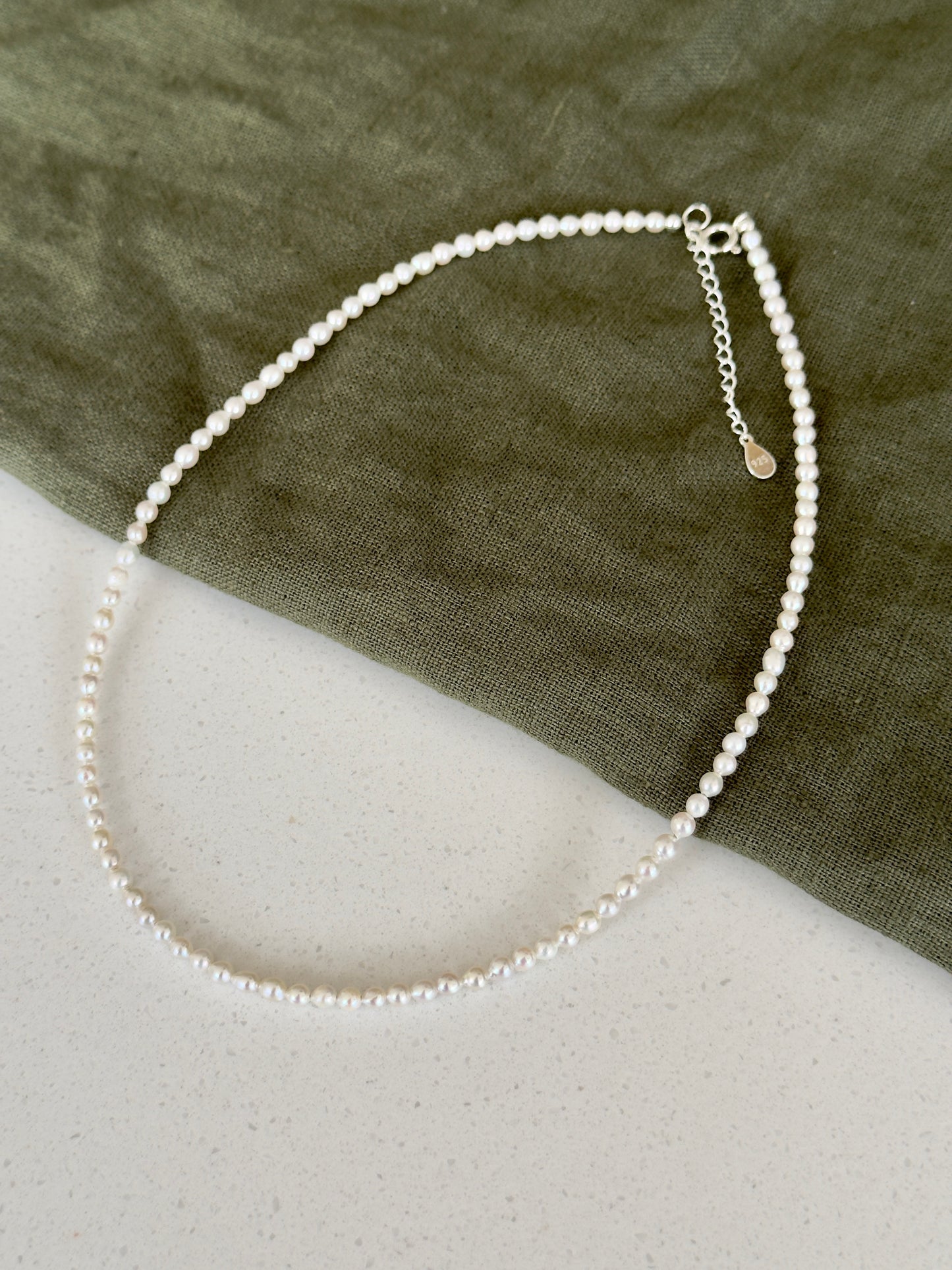 Mini Pearl Necklace