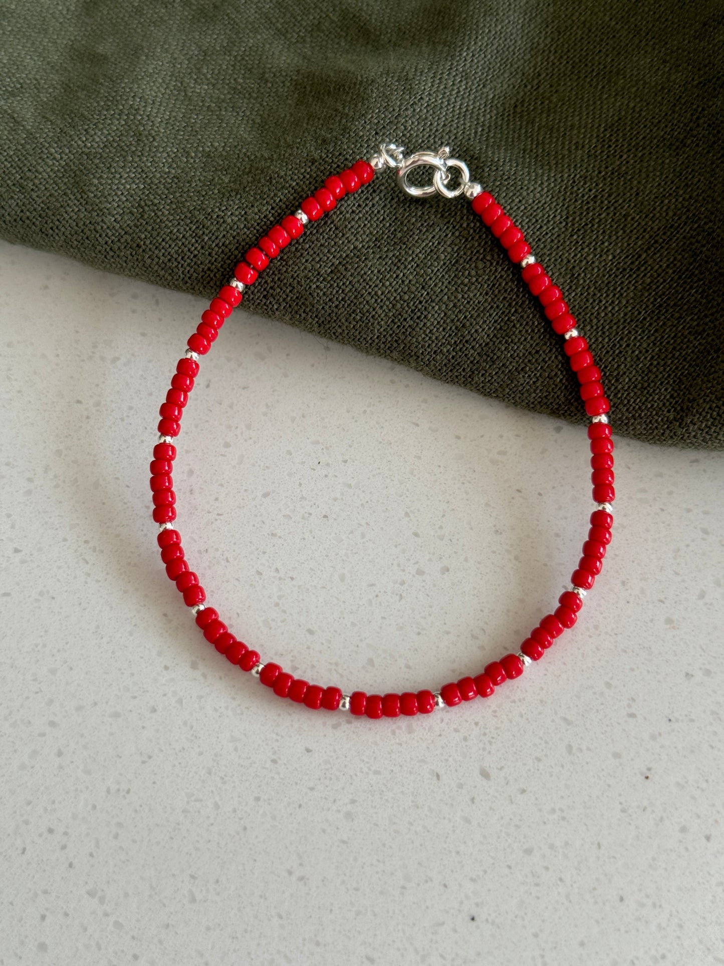 Summer Red Bracelet