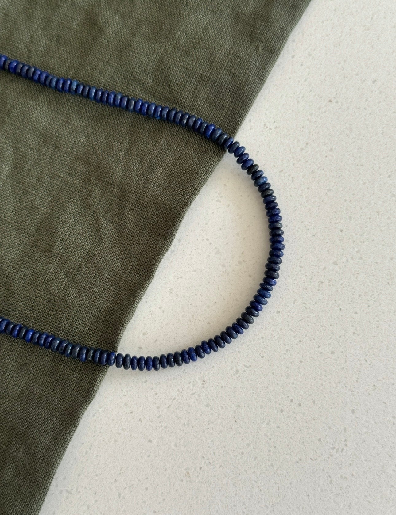Lapis Beaded Necklace