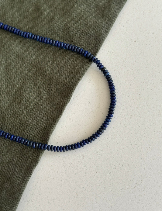 Lapis Beaded Necklace